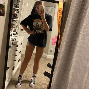 Black Platform Converse hightop